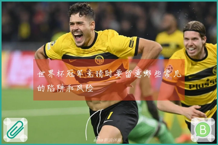 世界杯冠军竞猜时要留意哪些常见的陷阱和风险